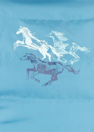 Kids Pony Tracks Reversible Quilted Riding Vest by Kerrits