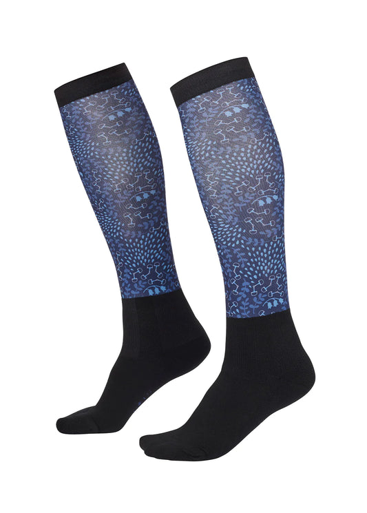 Kid's Dual Zone Boot Socks Ink Snaffle by Kerrits