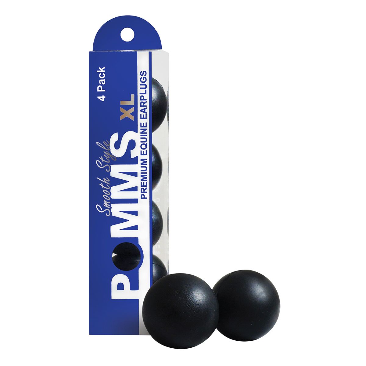 Pomms® Premium Smooth Equine Earplugs- 4 pack