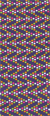 Zig Zag Dot Tweener Knee Highs