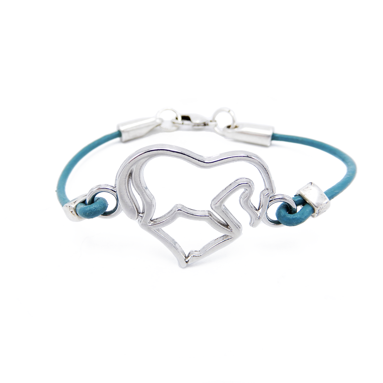 Heart Horse Skinny Braclet by Lilo
