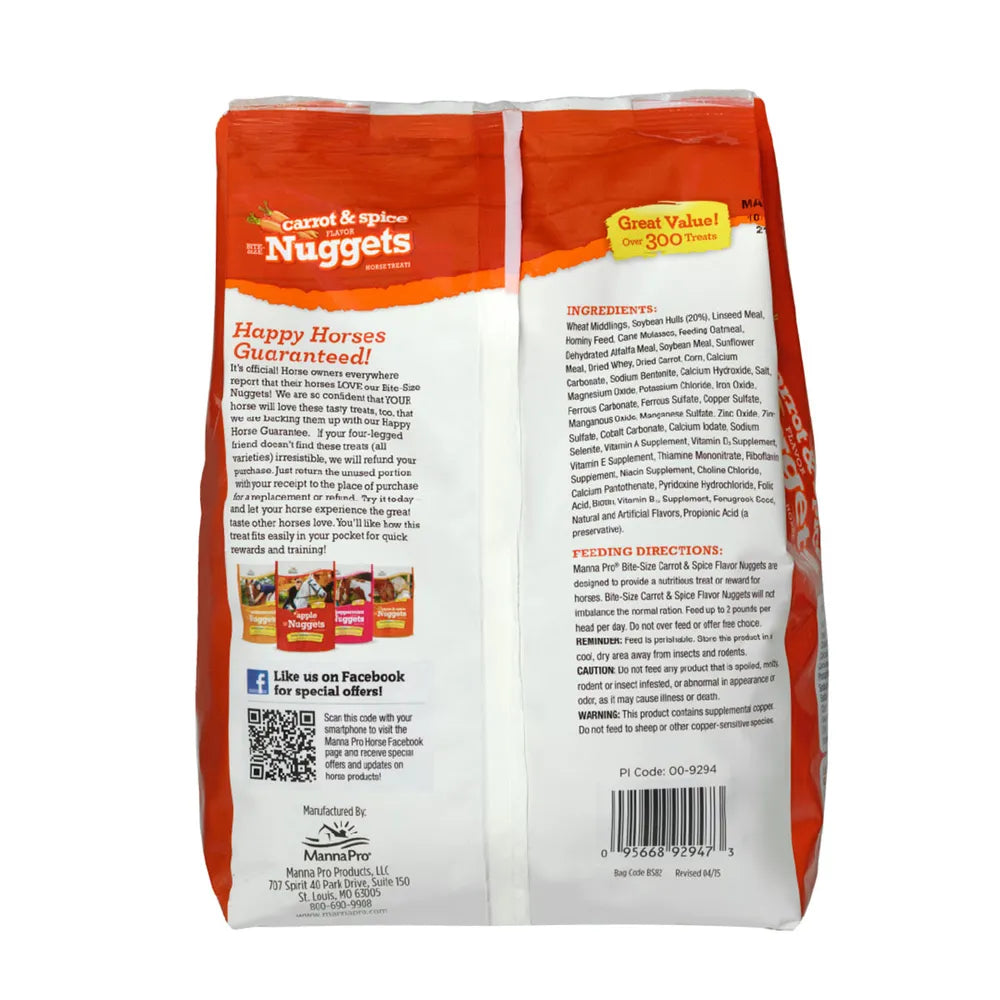 Bite Size Nuggets & Wafers for Horses