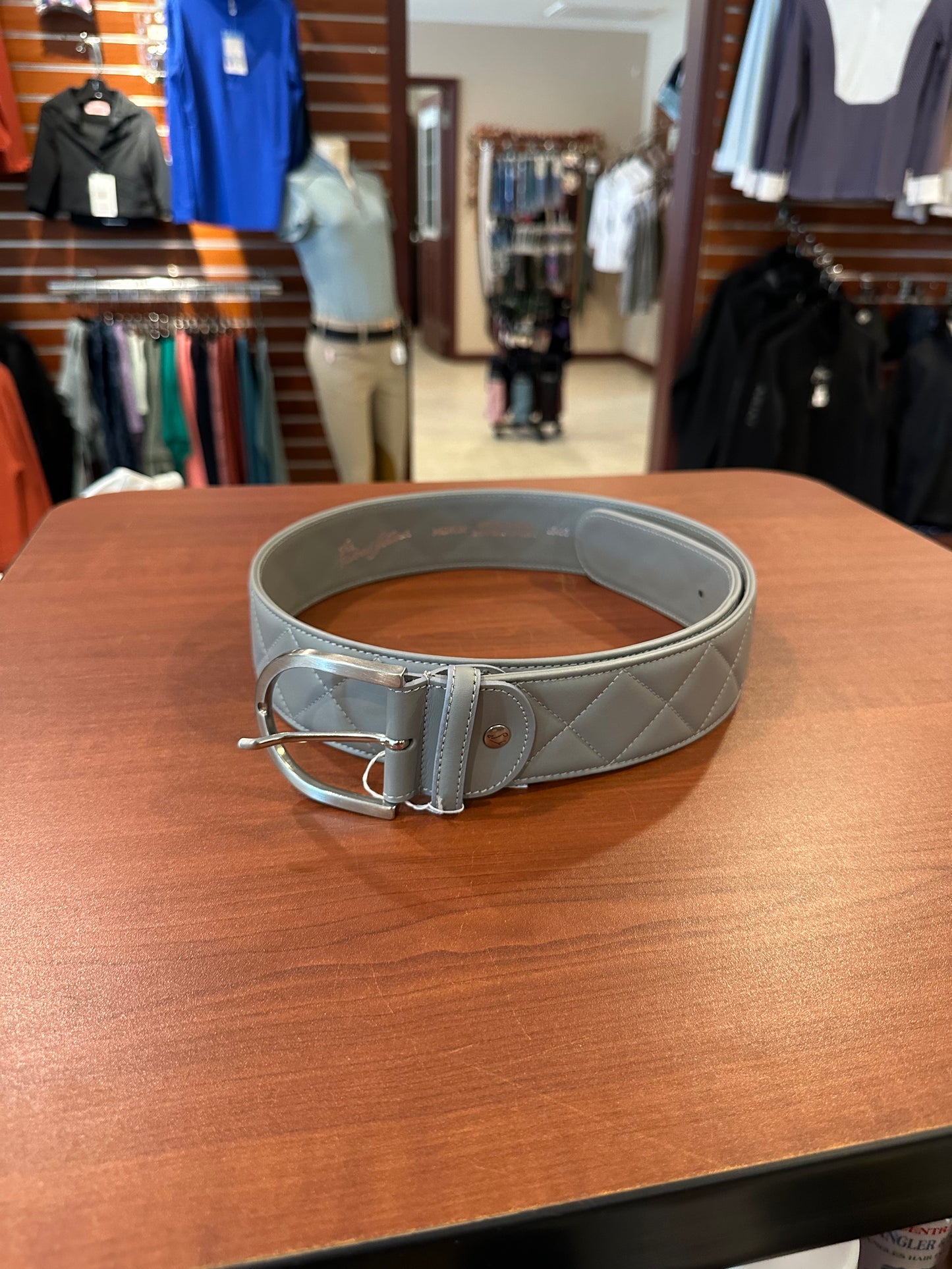 Tailored Sportsman Quilted Leather C Belt