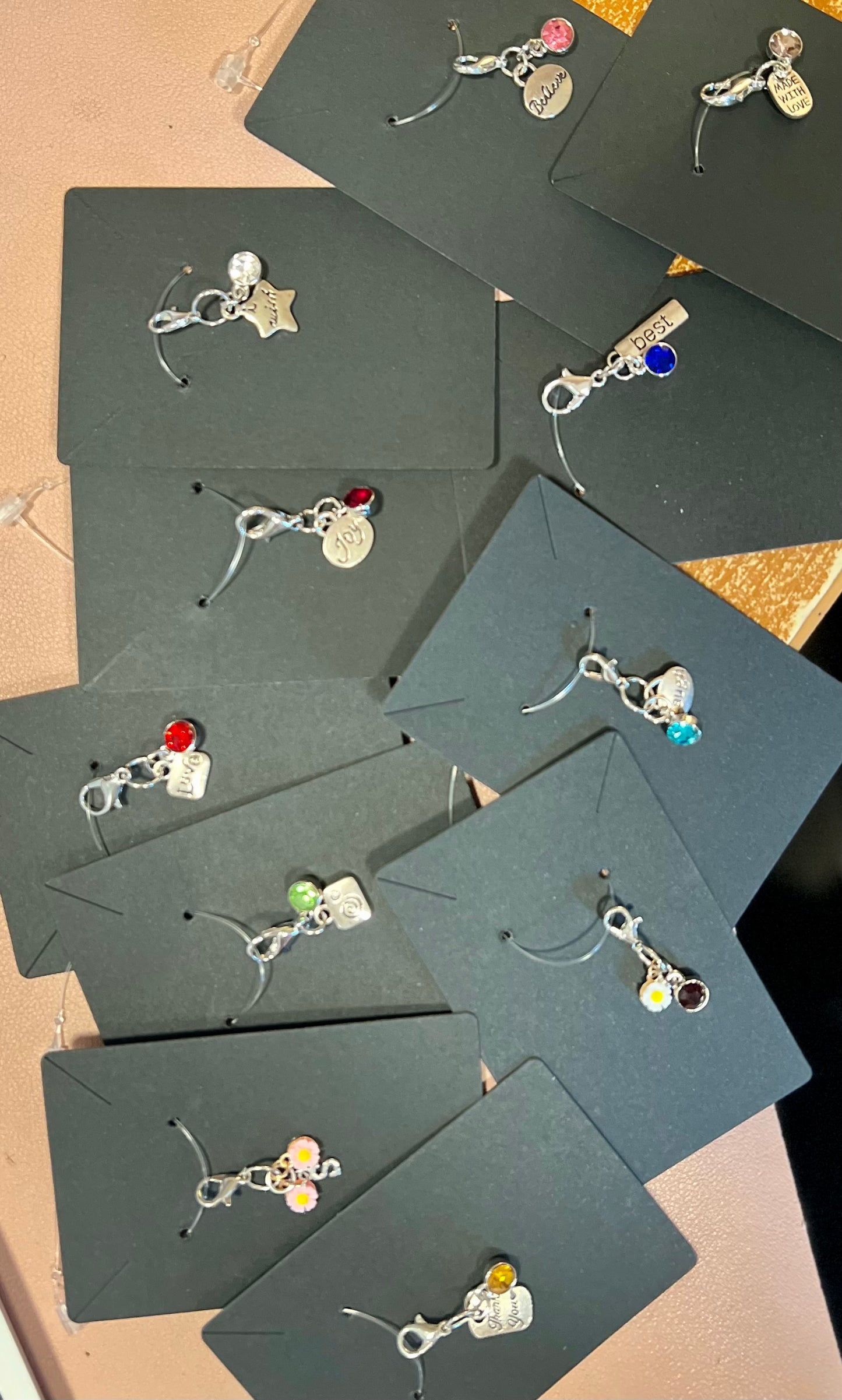 Charms for Braids, Bridles or Zipper Pulls