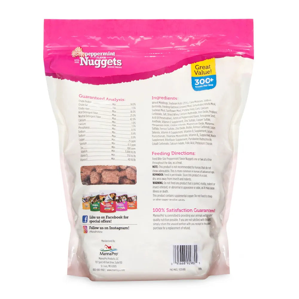 Bite Size Nuggets & Wafers for Horses