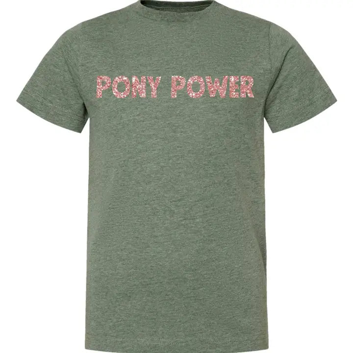 Pony Power SS Youth T Shirt