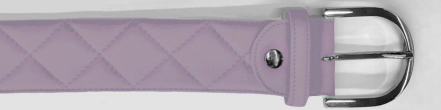 Quilted Leather Belt