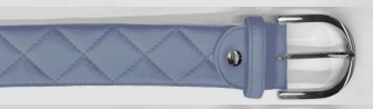 Quilted Leather Belt