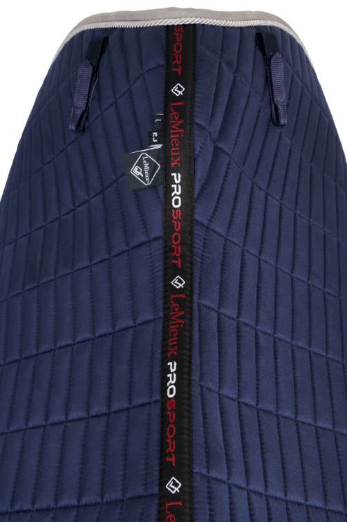 Suede Euro Jump Square Pad by LeMieux