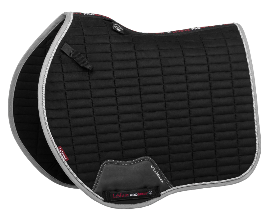 Suede Euro Jump Square Pad by LeMieux