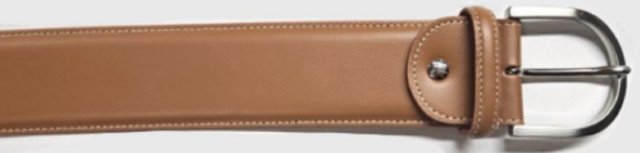 Tailored Sportsman In Contrast Leather Belts