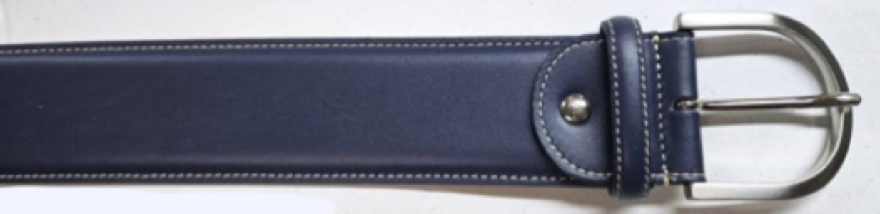 Tailored Sportsman In Contrast Leather Belts