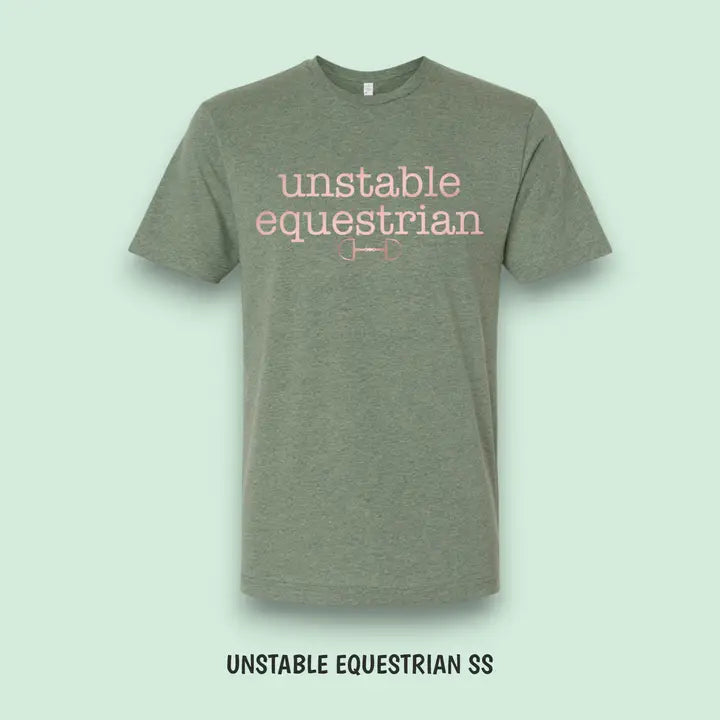 UNSTABLE EQUESTRIAN Unisex SS T Shirt