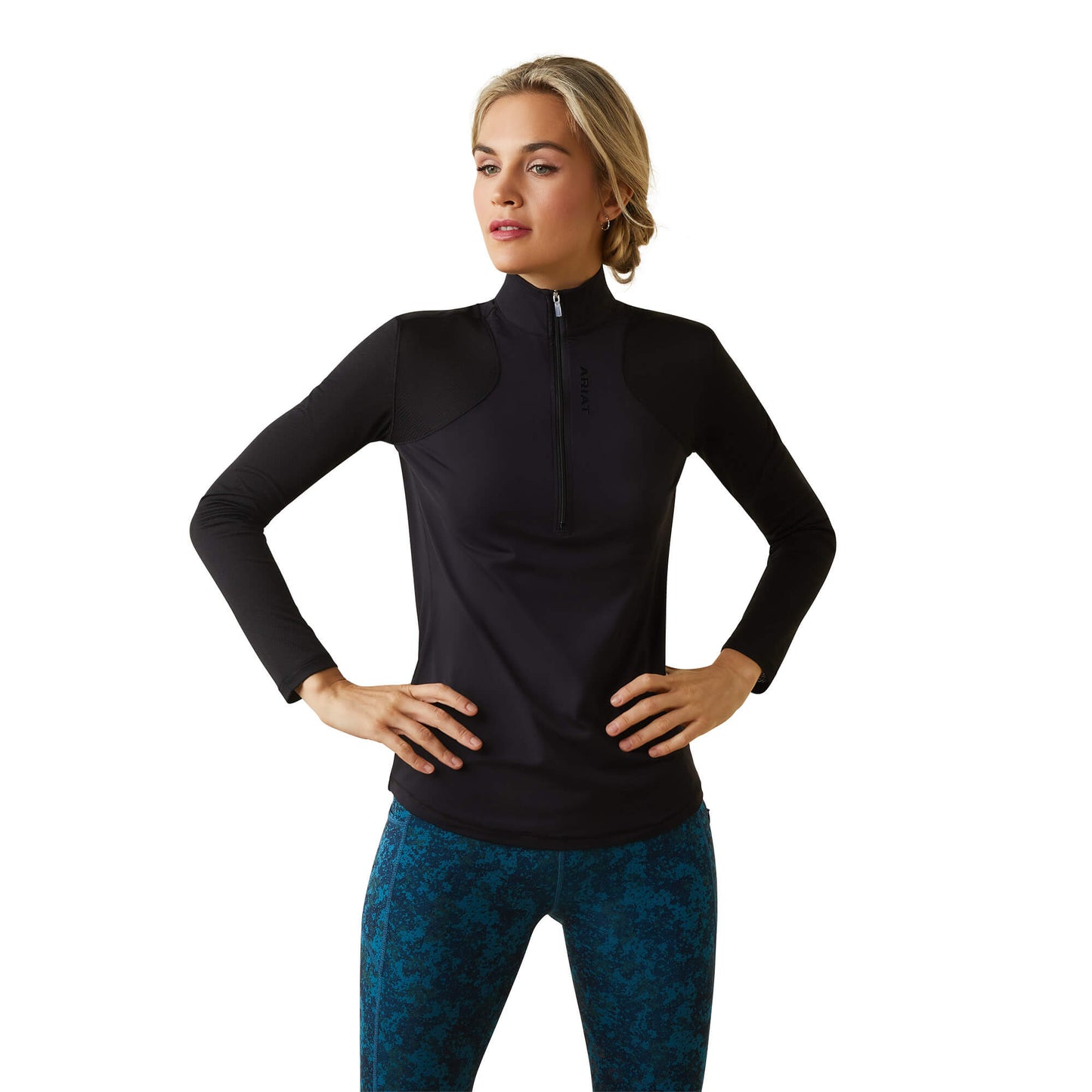WMS Breathe 1/4 Zip Baselayer by Ariat