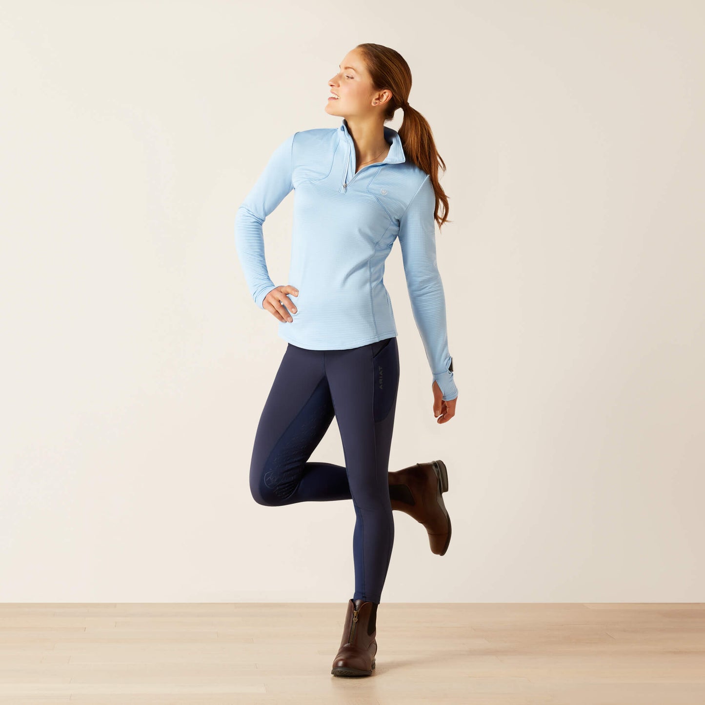 Ariat Gridwork 1/4 Zip Baselayer