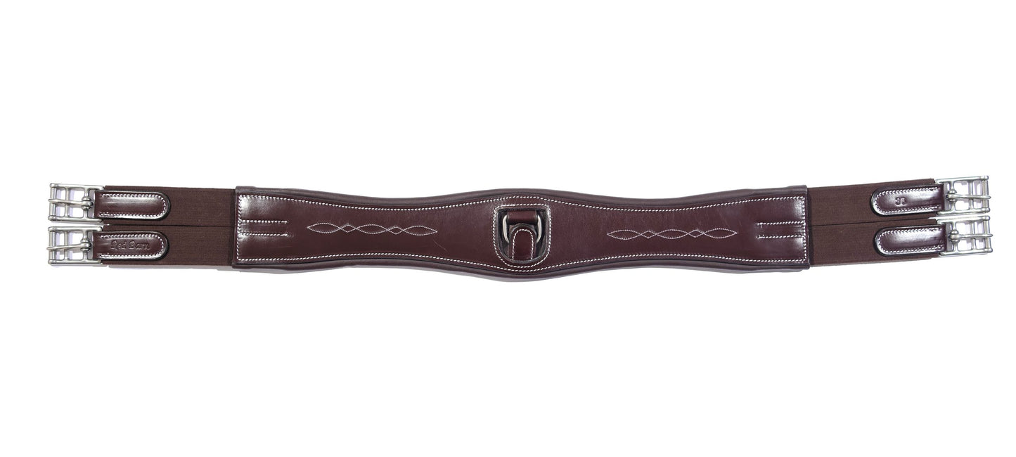Pace Perfect Leather Hunter Girth by Red Barn
