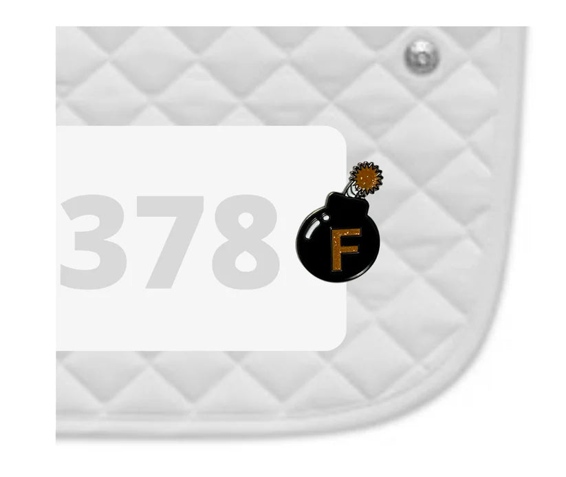 Number Pin Charms