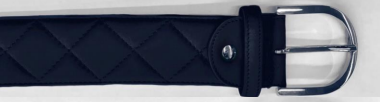 Quilted Leather Belt