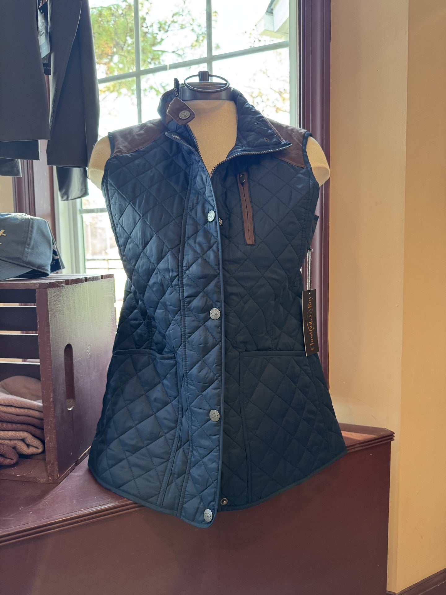 Heritage Quilted Vest by Chestnut Bay