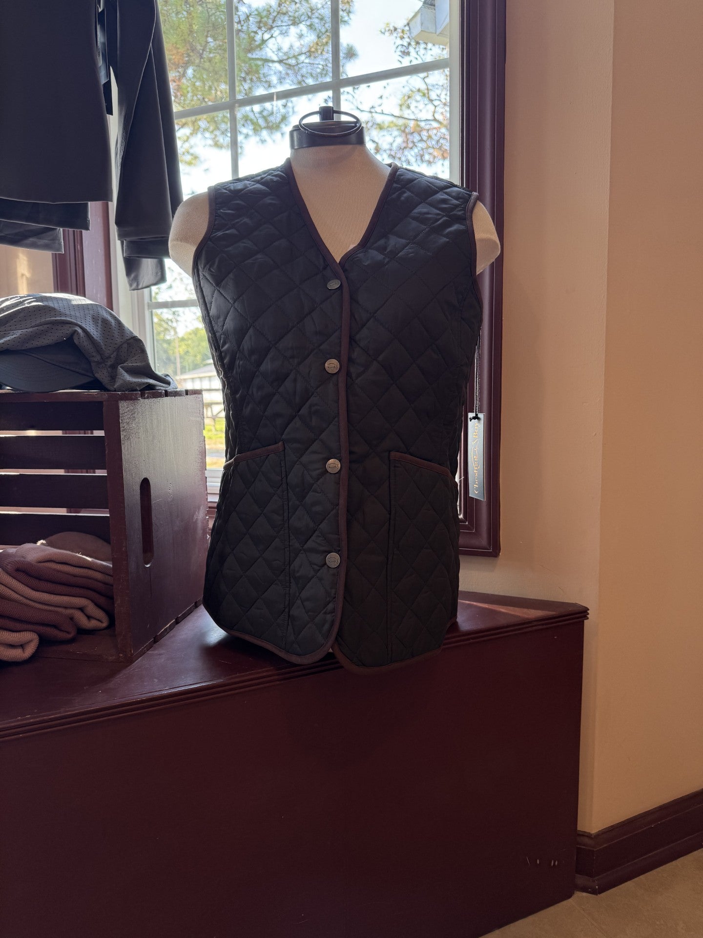 Heritage Quilted Barn Vest by Chestnut Bay