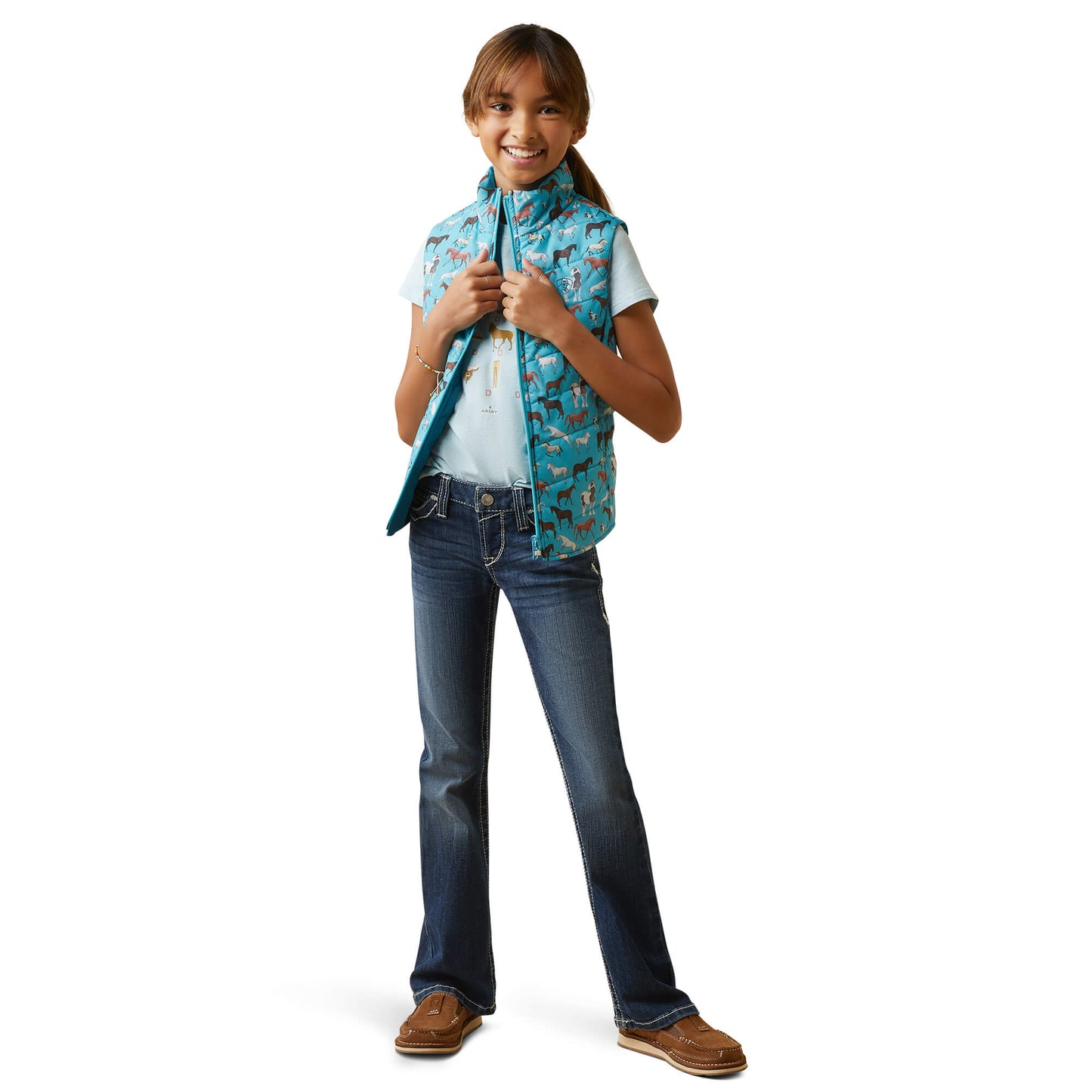 Youth Bella Reversible Vest by Ariat