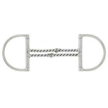 Stainless Steel Double Twisted Wire Dee Bit by Centaur