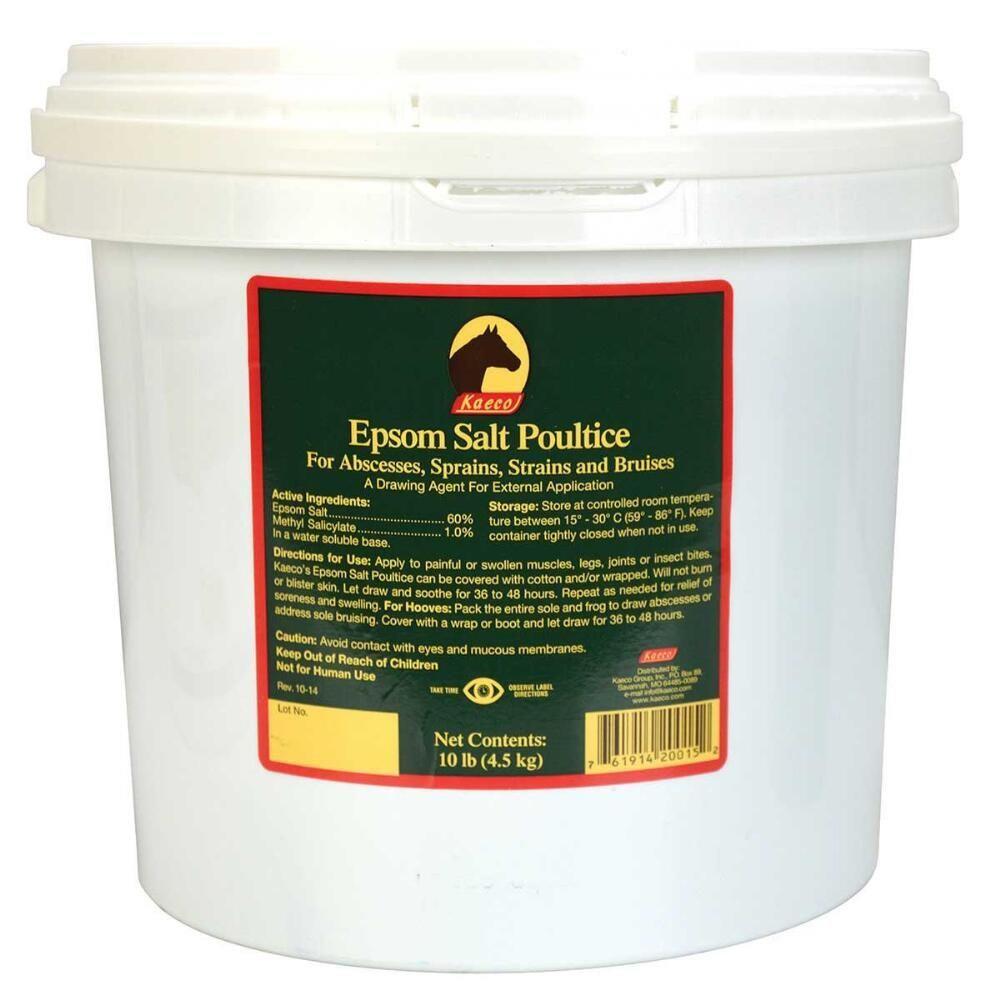 Epsom Salt Poultice Drawing Agent