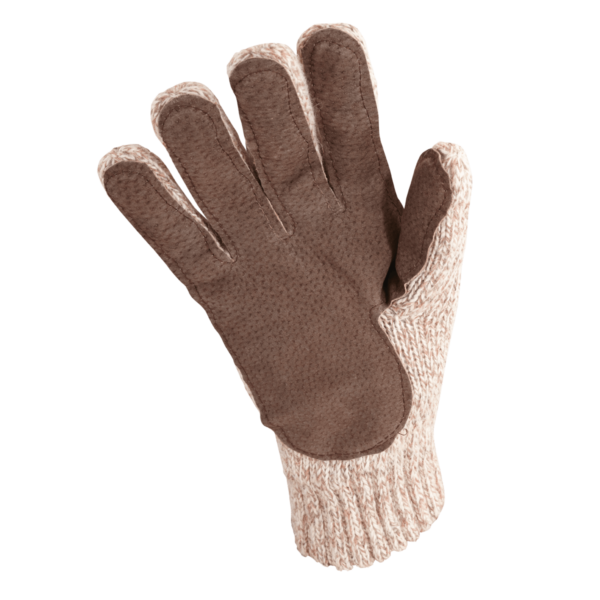 Heritage Ragg Wool Leather Palm Gloves