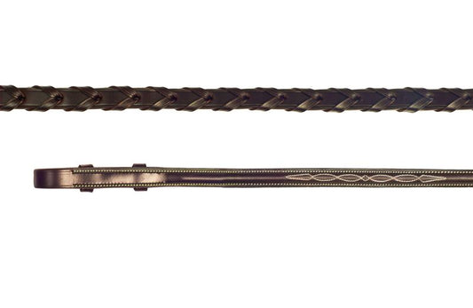 Hunter Laced Fancy Reins by Schockemoehle Sports