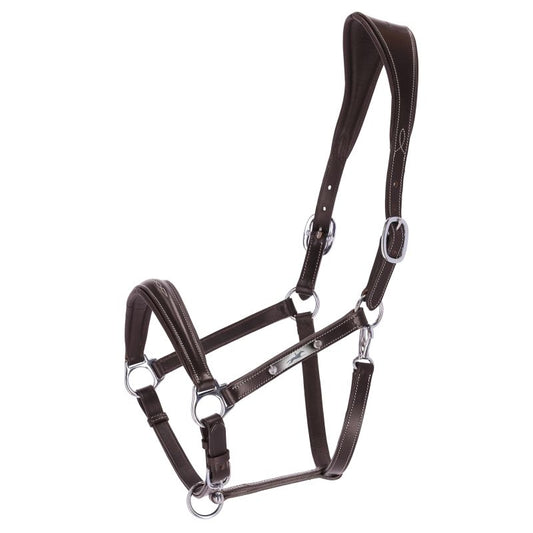 Frisco Fancy Stitch Leather Halter by Schockemoehle Sports