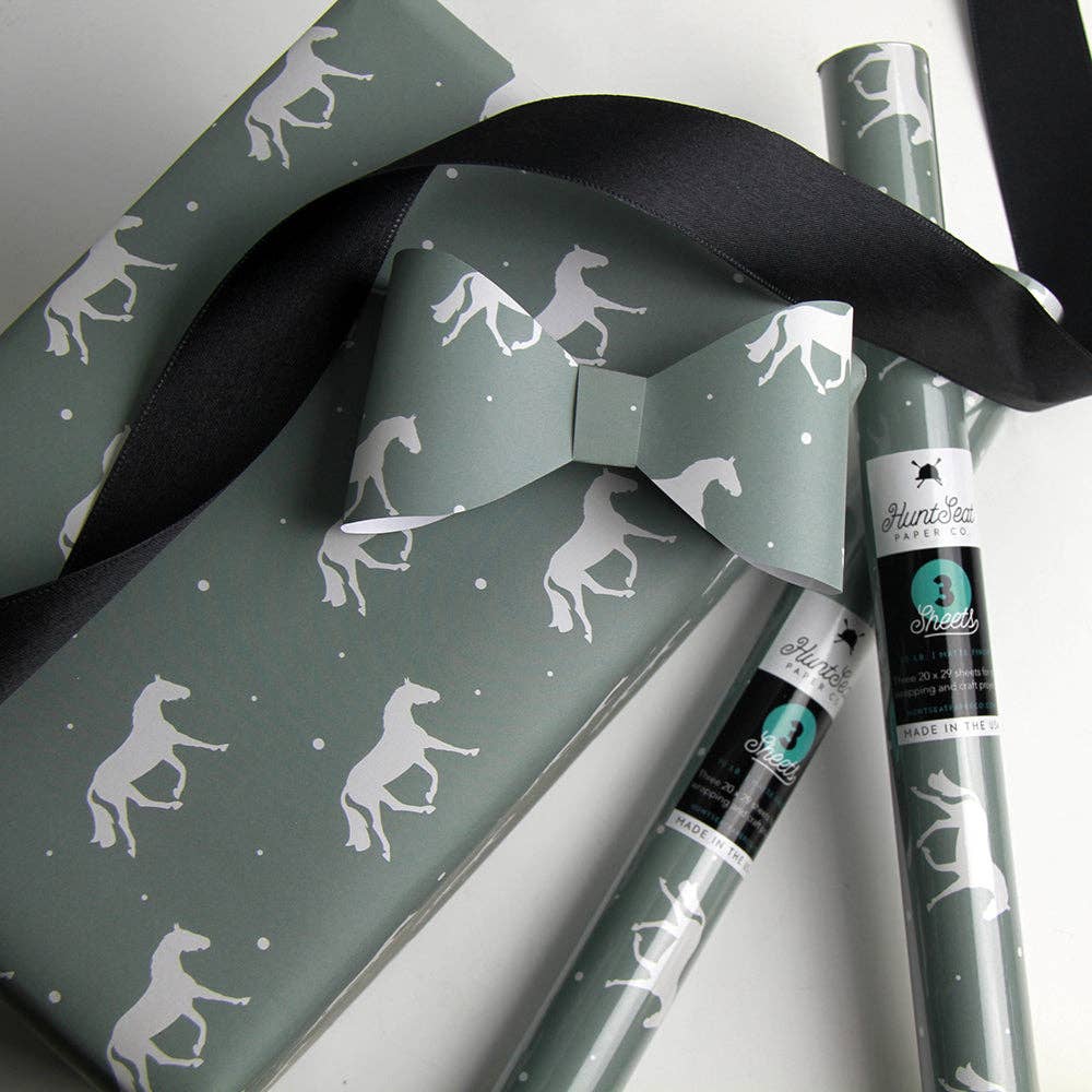 Winter Horse Gift Wrap
