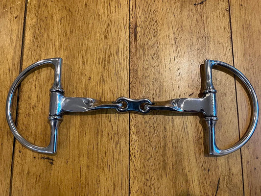 Twisted Plate French Link Dee Bit
