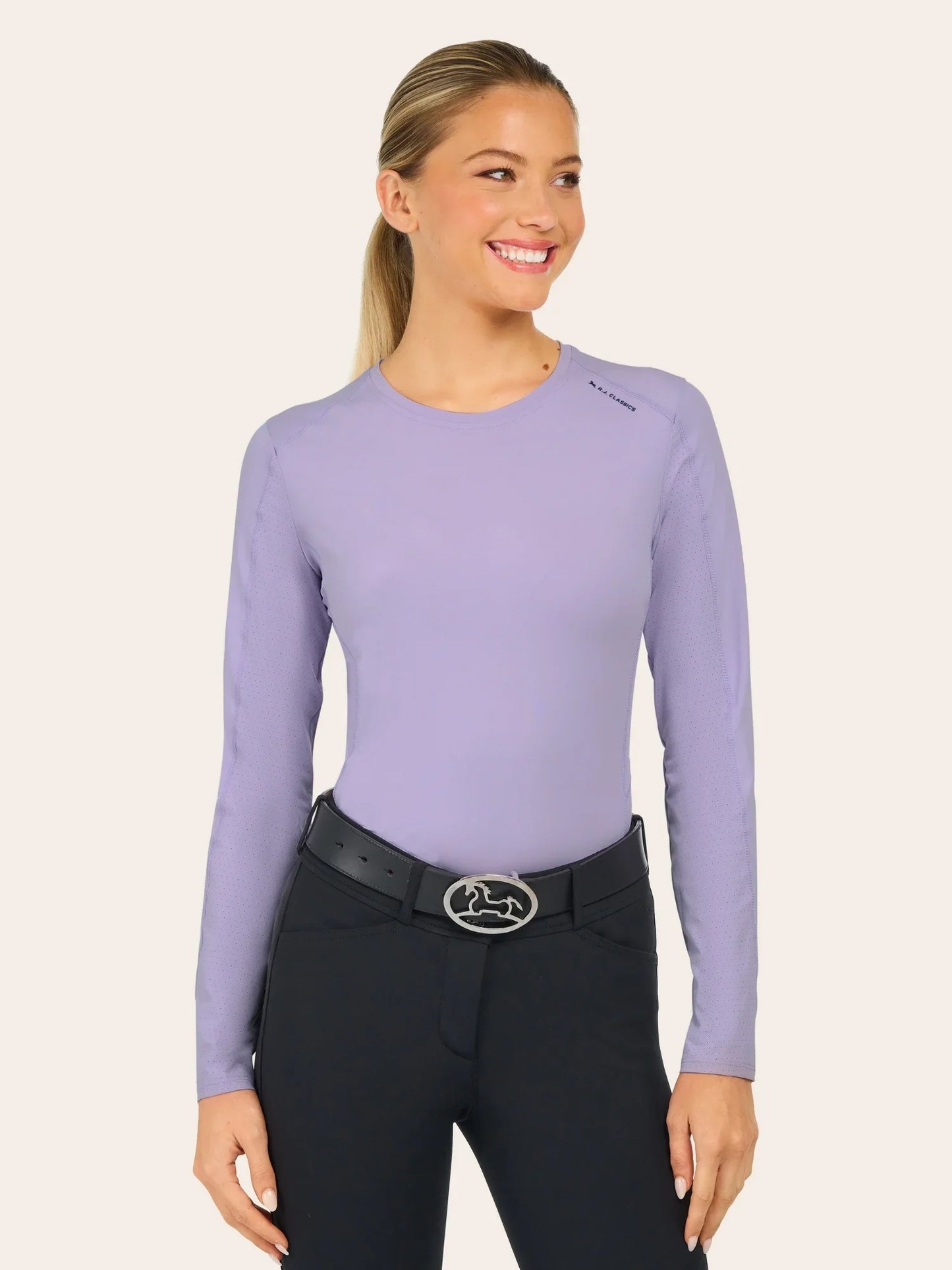 Jordyn LS Crew Neck Shirt