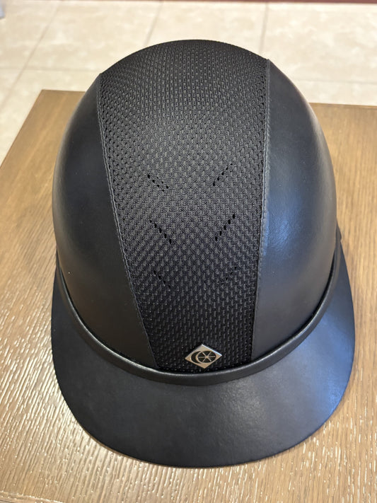 Charles Owen SP8Plus Leather Look Helmet