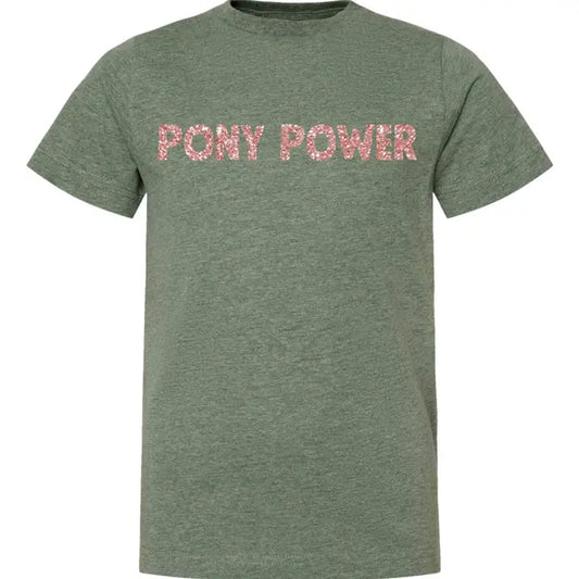 Pony Power SS Youth T Shirt