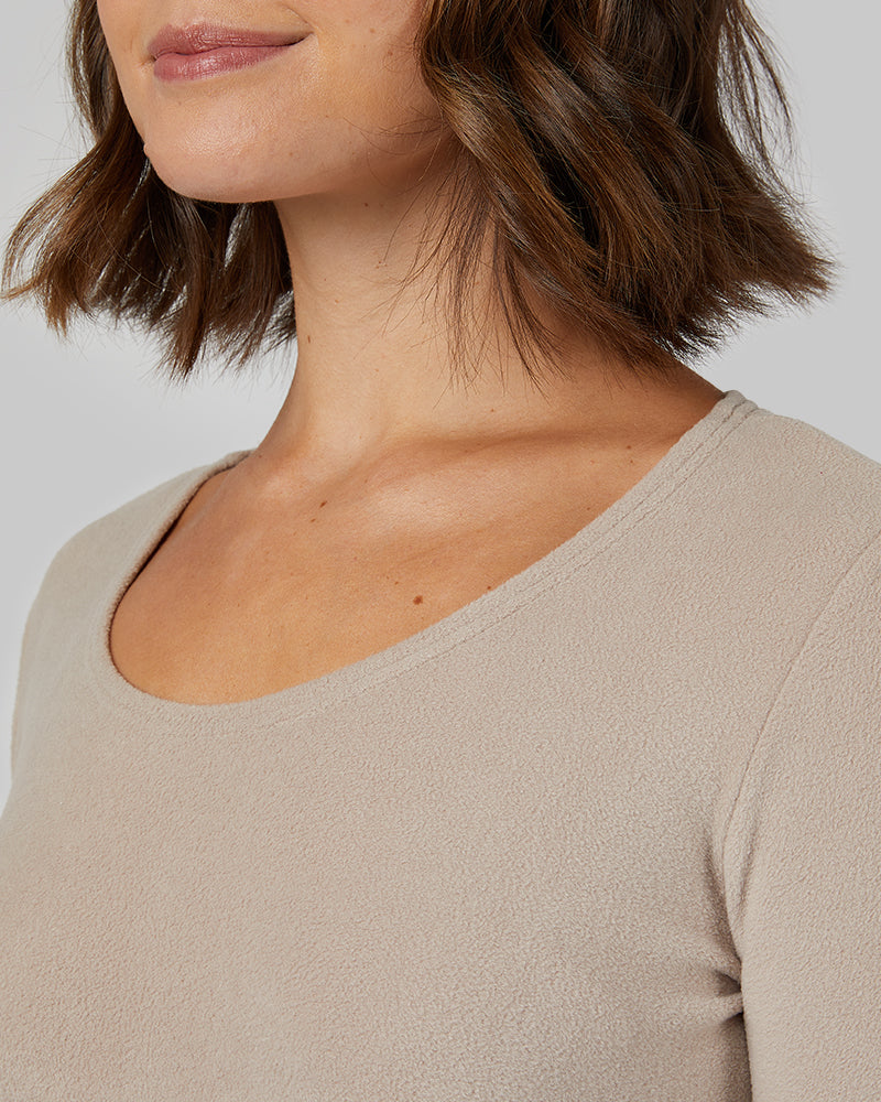 WMS Heavyweight Fleece Baselayer Scoop Top