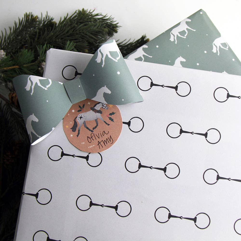 Winter Horse Gift Wrap