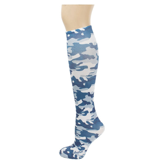 Blue Camo Knee Highs