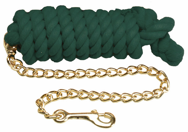 Cotton Lead with 20" Brass Plated Chain