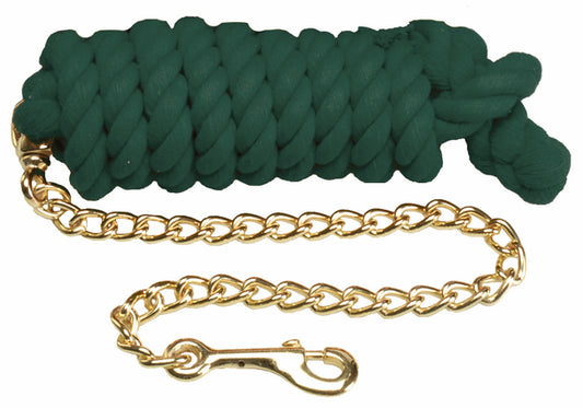 Cotton Lead with 20" Brass Plated Chain