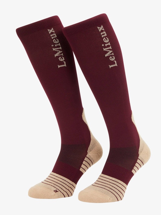Performance Sock Burgundy