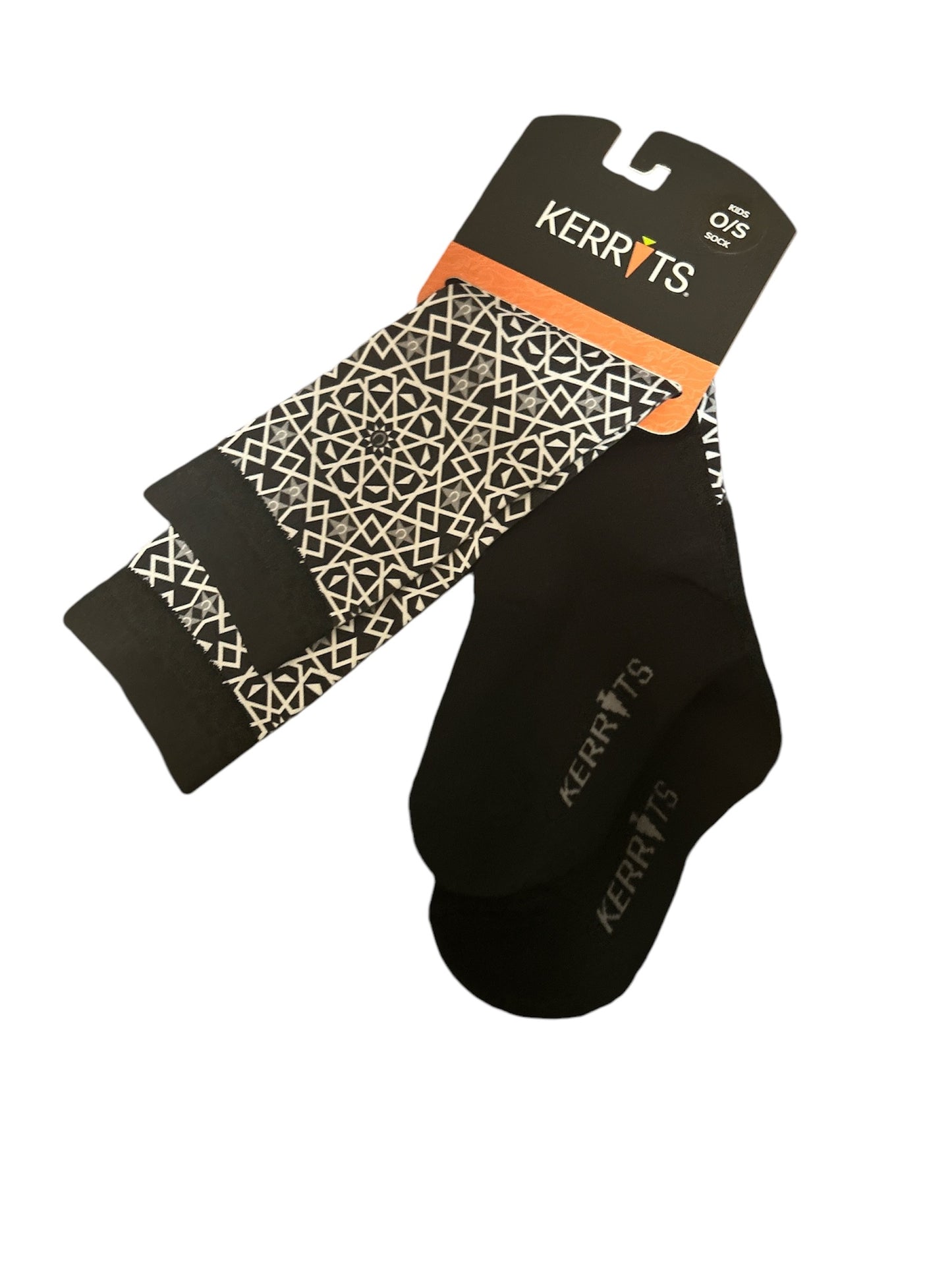 Kid's Dual Zone Boot Socks-Black Starli : OS