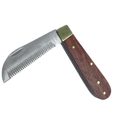 Folding Mane Stripping Comb