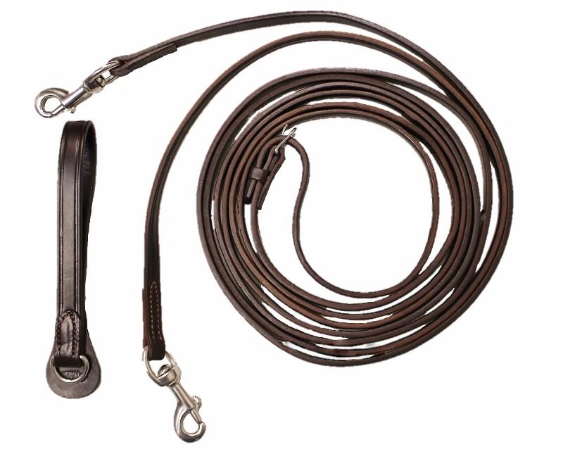 Walsh Pony Leather Draw Reins
