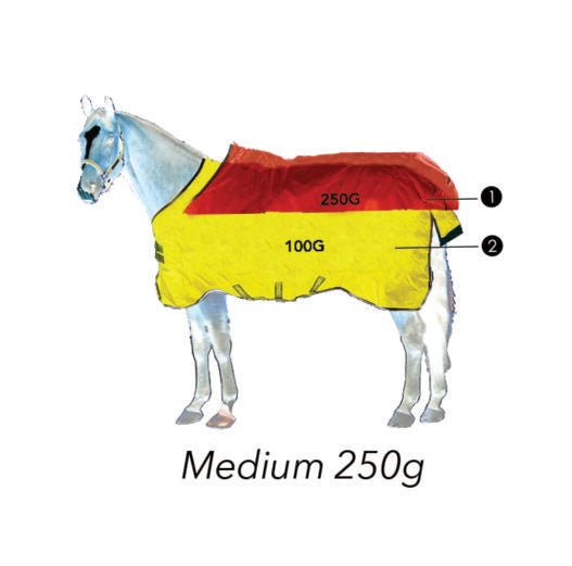Rambo Supreme Turnout 250g Horseware